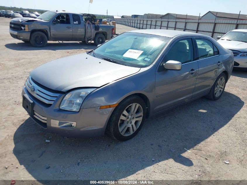 2007 Ford Fusion Sel VIN: 3FAHP02107R279552 Lot: 40539655