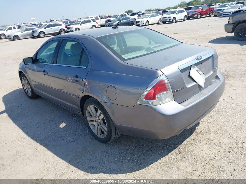 2007 Ford Fusion Sel VIN: 3FAHP02107R279552 Lot: 40539655