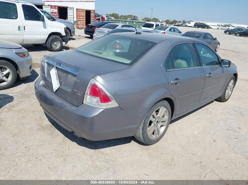 2007 Ford Fusion Sel VIN: 3FAHP02107R279552 Lot: 40539655