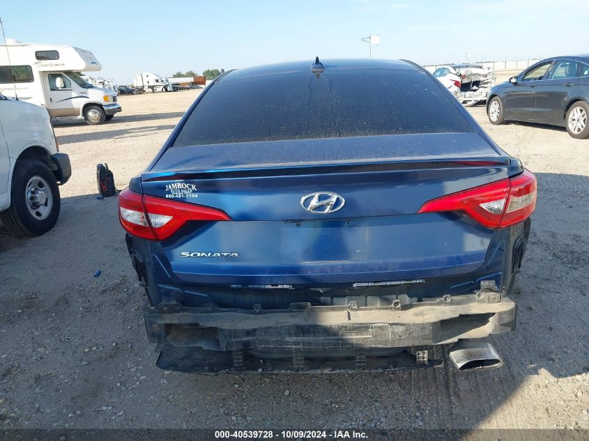 5NPE24AFXFH168296 2015 Hyundai Sonata Se