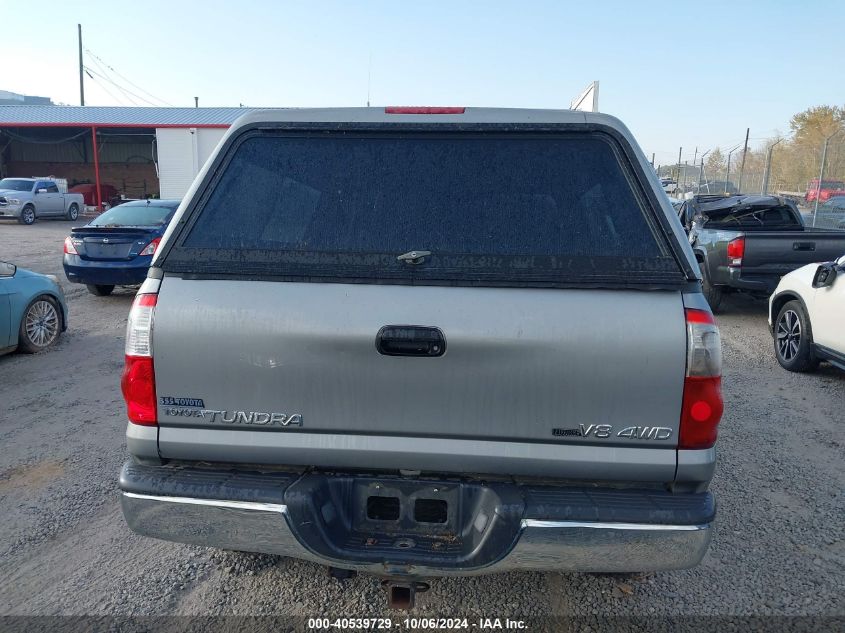 2004 Toyota Tundra Double Cab Sr5 VIN: 5TBDT44144S439393 Lot: 40539729