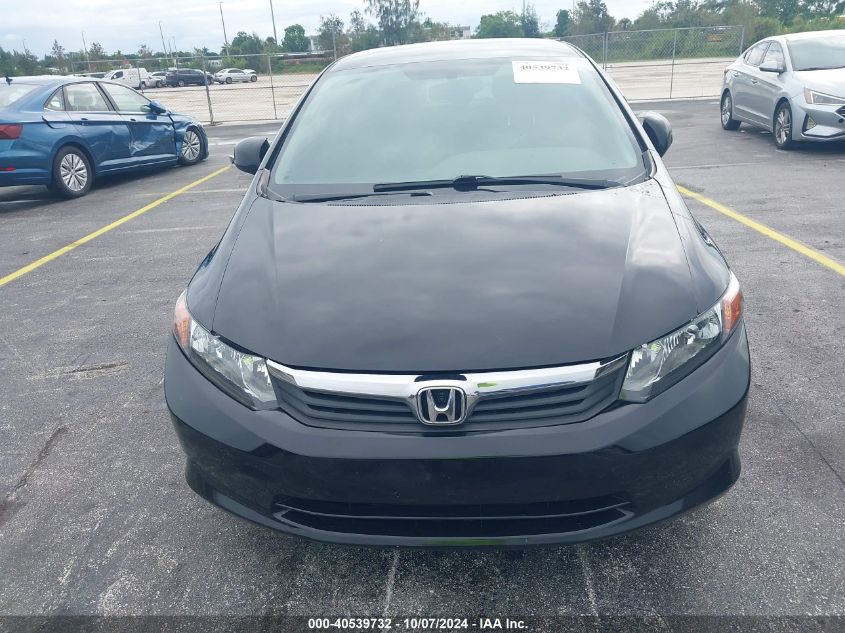 2HGFB2F57CH585146 2012 Honda Civic Lx