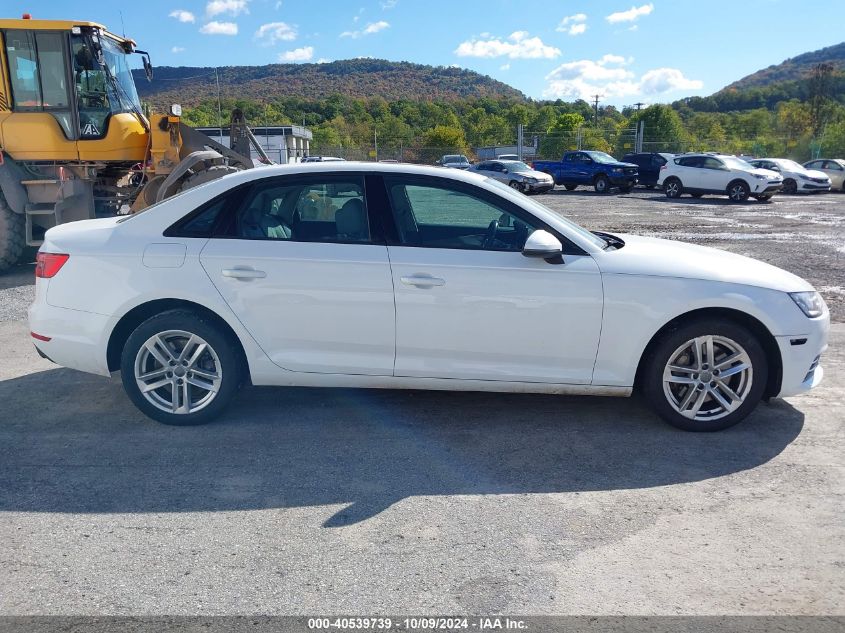 2017 AUDI A4 2.0T PREMIUM - WAUANAF44HN053916