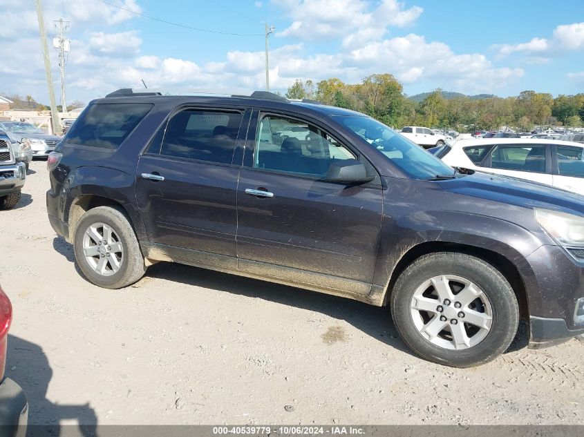 1GKKRNED8DJ259671 2013 GMC Acadia Sle-1