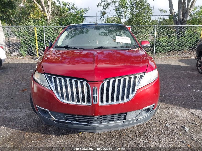 2013 Lincoln Mkx VIN: 2LMDJ6JK0DBL31294 Lot: 40539802