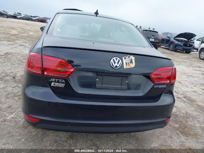 2013 VOLKSWAGEN JETTA HYBRID SEL - 3VW637AJ7DM229468