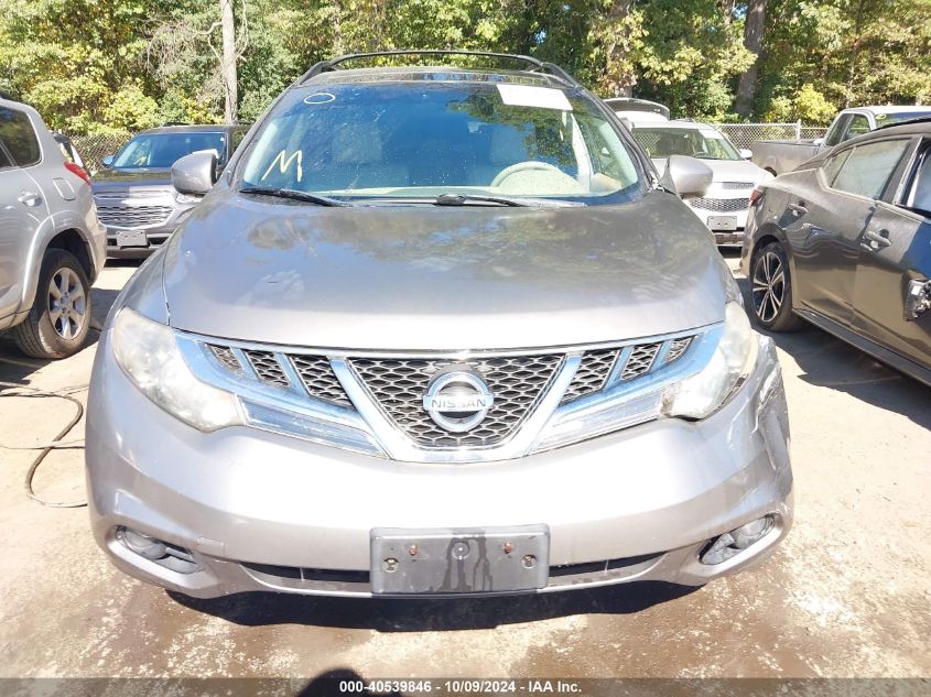 JN8AZ1MW4BW158537 2011 Nissan Murano S/Sl/Le