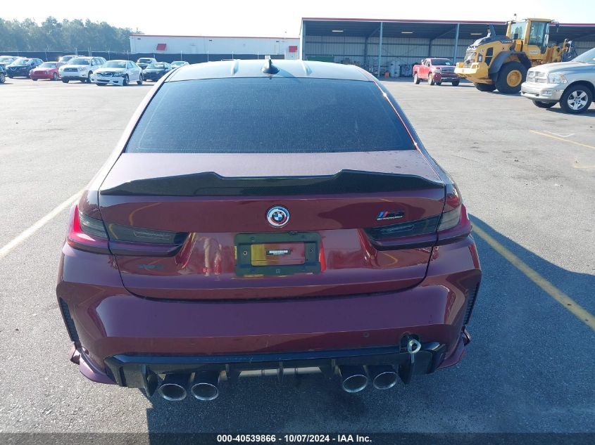 2022 BMW M3 Competition xDrive VIN: WBS43AY08NFN14713 Lot: 40539866