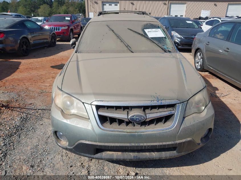 4S4BP66C397315173 2009 Subaru Outback 2.5I Limited