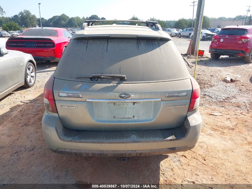 4S4BP66C397315173 2009 Subaru Outback 2.5I Limited