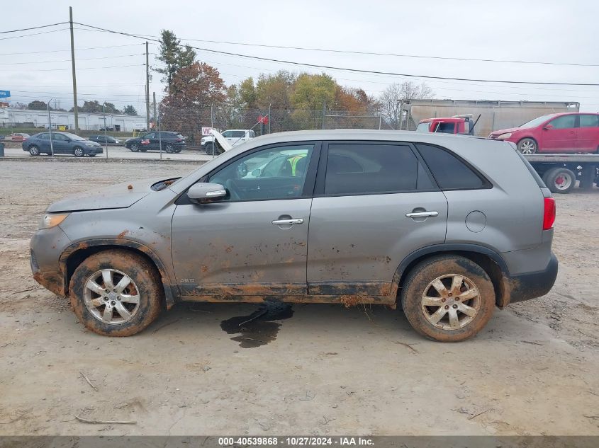 2012 Kia Sorento Lx VIN: 5XYKTCA60CG221472 Lot: 40539868