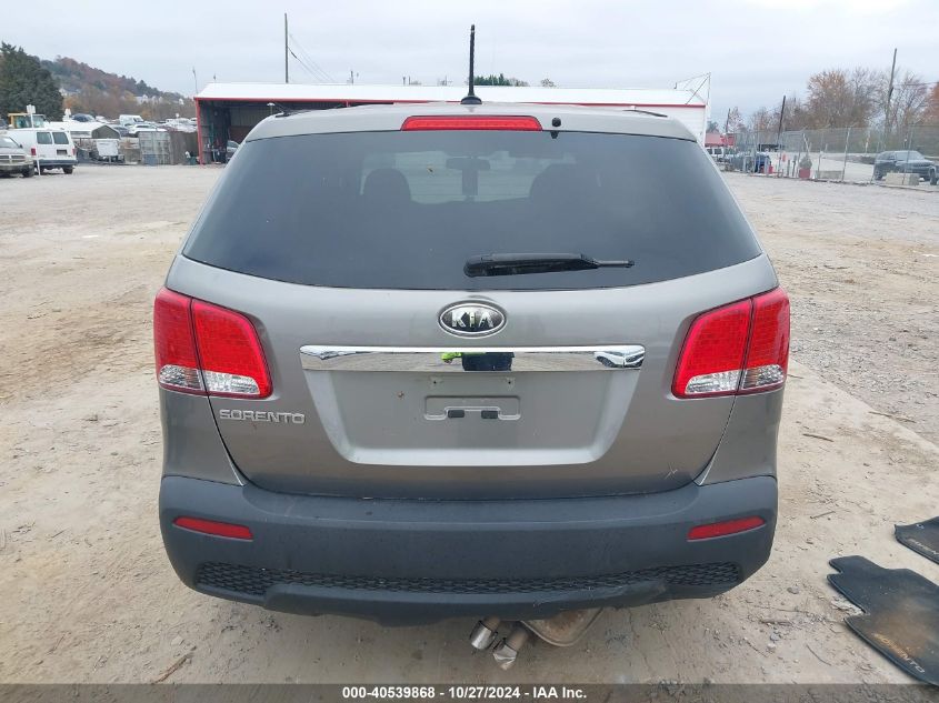 2012 Kia Sorento Lx VIN: 5XYKTCA60CG221472 Lot: 40539868