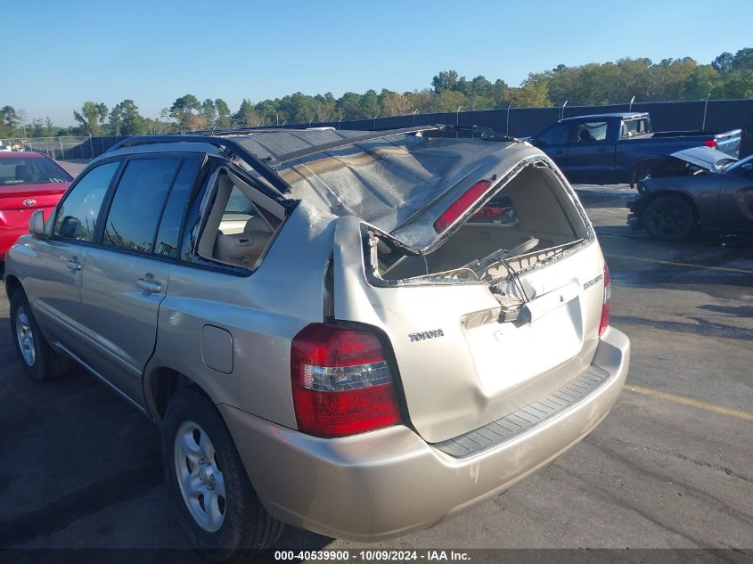 JTEGD21A860150562 2006 Toyota Highlander