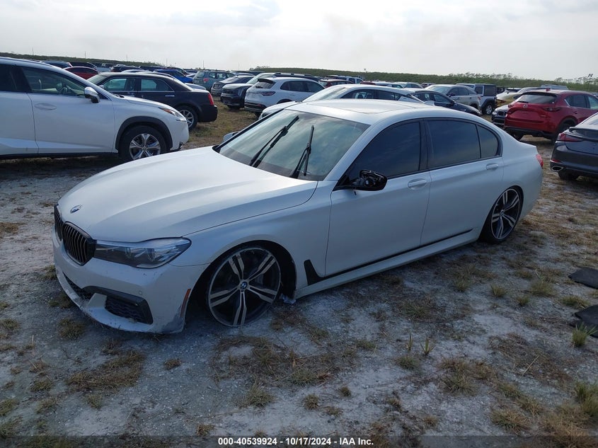 2018 BMW 740I VIN: WBA7E2C57JG742811