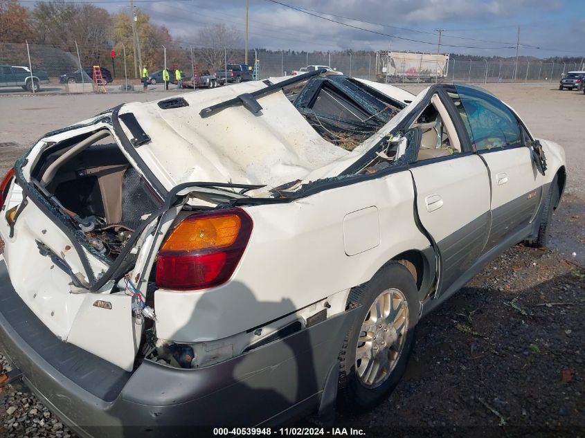 2002 Subaru Outback H6-3.0 L.l. Bean Edition VIN: 4S3BH806827618469 Lot: 40539948