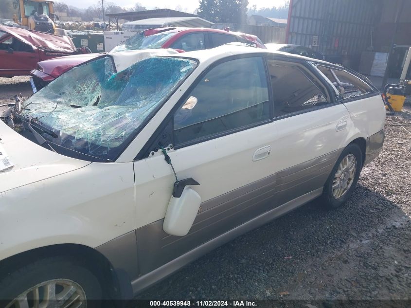 2002 Subaru Outback H6-3.0 L.l. Bean Edition VIN: 4S3BH806827618469 Lot: 40539948