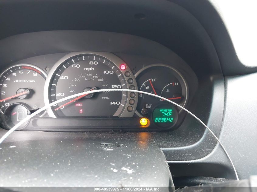 2005 Honda Pilot Ex-L VIN: 2HKYF18525H572754 Lot: 40539975