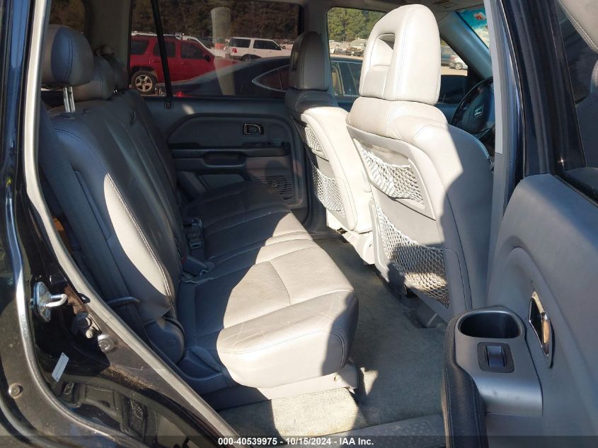 2005 Honda Pilot Ex-L VIN: 2HKYF18525H572754 Lot: 40539975