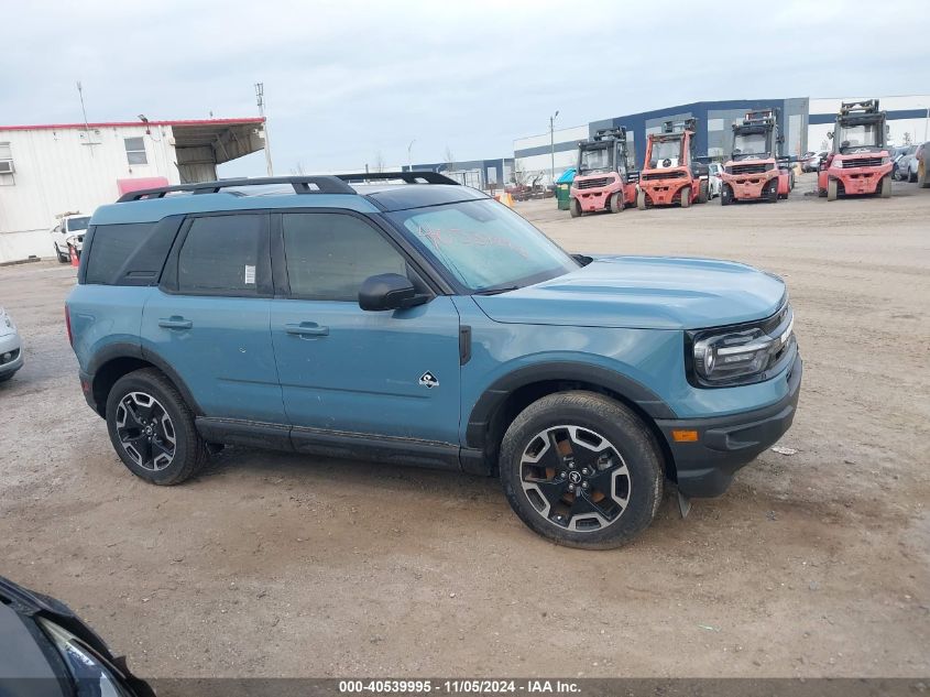 2023 Ford Bronco Sport Outer Banks VIN: 3FMCR9C62PRD63641 Lot: 40539995