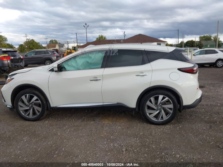 2020 Nissan Murano Sl Intelligent Awd VIN: 5N1AZ2CSXLN116117 Lot: 40540003