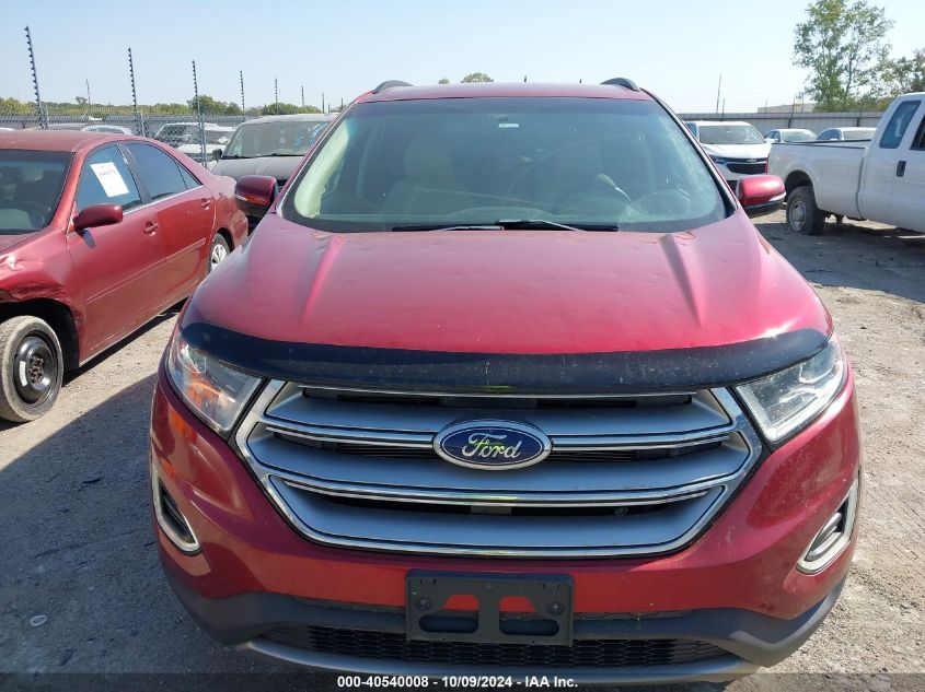 2018 Ford Edge Sel VIN: 2FMPK3J85JBC11947 Lot: 40540008