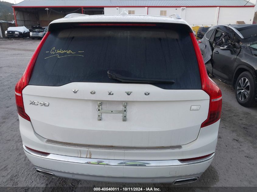 2021 Volvo Xc90 Recharge Plug-In Hybrid T8 Inscription Expression 7 Passenger VIN: YV4BR0CK7M1758944 Lot: 40540011