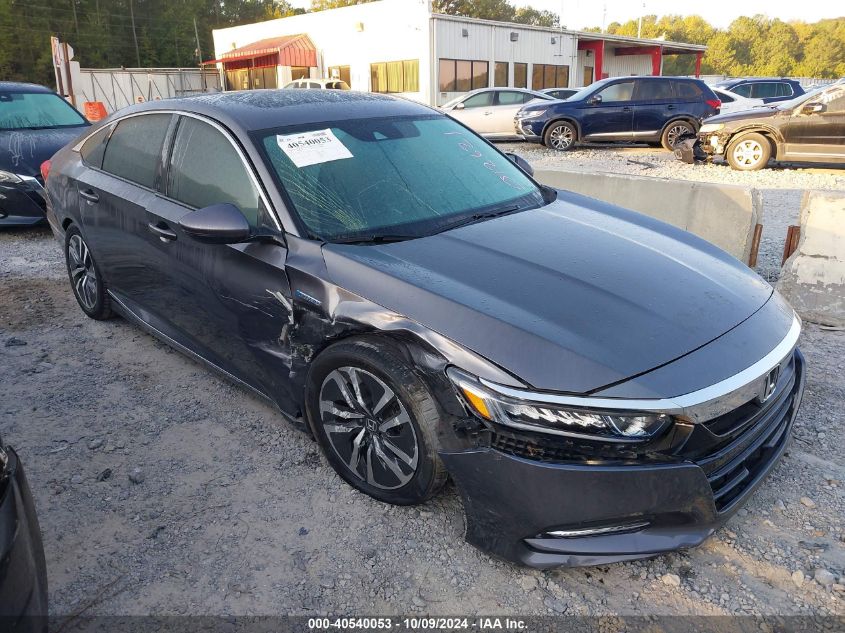 1HGCV3F52JA012621 2018 Honda Accord Hybrid Ex-L