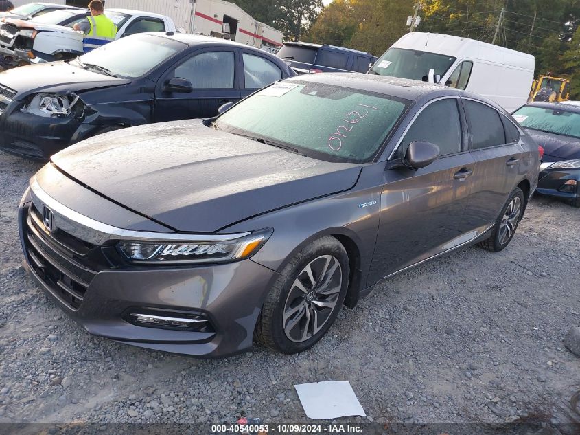 1HGCV3F52JA012621 2018 Honda Accord Hybrid Ex-L