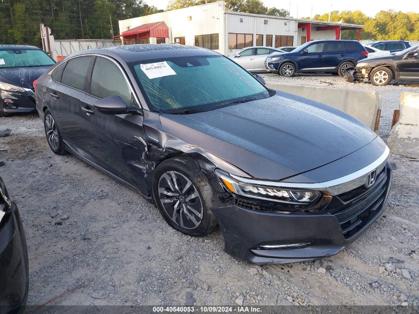 1HGCV3F52JA012621 2018 Honda Accord Hybrid Ex-L