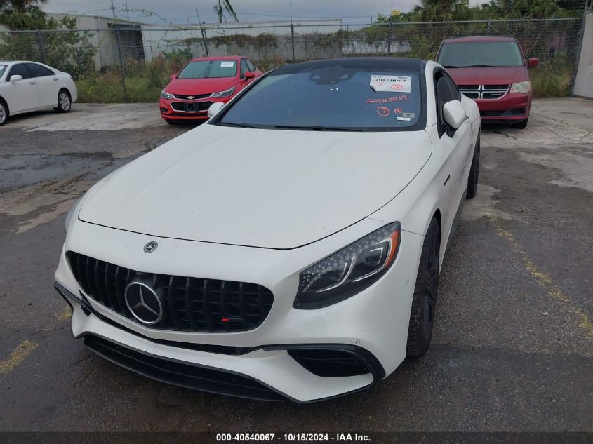 2019 Mercedes-Benz Amg S 63 4Matic VIN: WDDXJ8JB5KA036831 Lot: 40540067