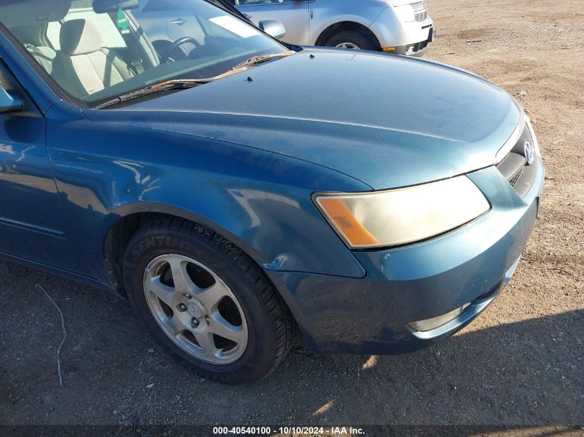 5NPEU46F76H146615 2006 Hyundai Sonata Gls V6/Lx V6