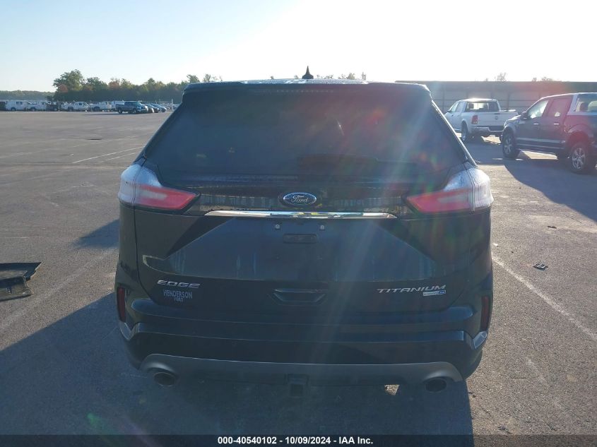 2020 Ford Edge Titanium VIN: 2FMPK4K95LBA89803 Lot: 40540102