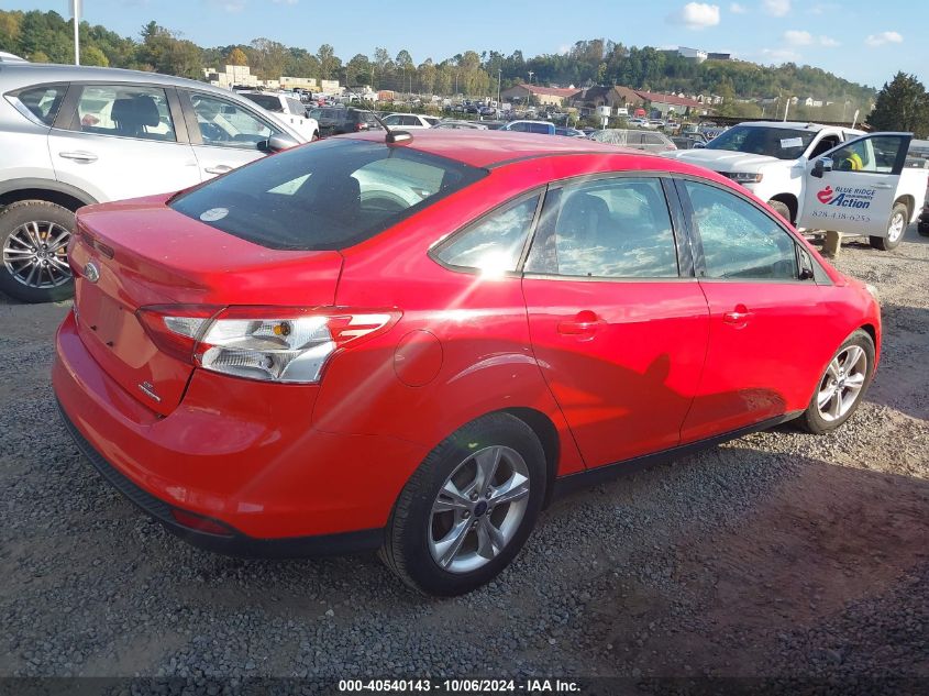 2014 Ford Focus Se VIN: 1FADP3F21EL165526 Lot: 40540143