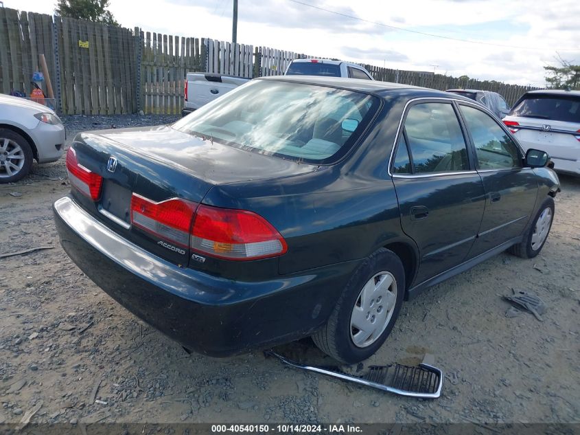 2001 Honda Accord 3.0 Lx VIN: 1HGCG16451A016118 Lot: 40540150