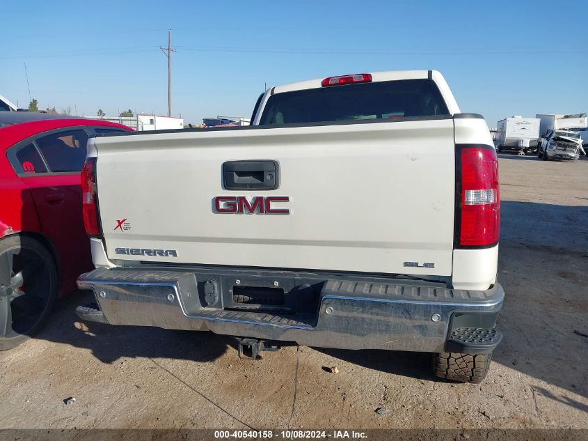 2014 GMC Sierra 1500 K1500 Sle VIN: 3GTU2UEC5EG289112 Lot: 40540158