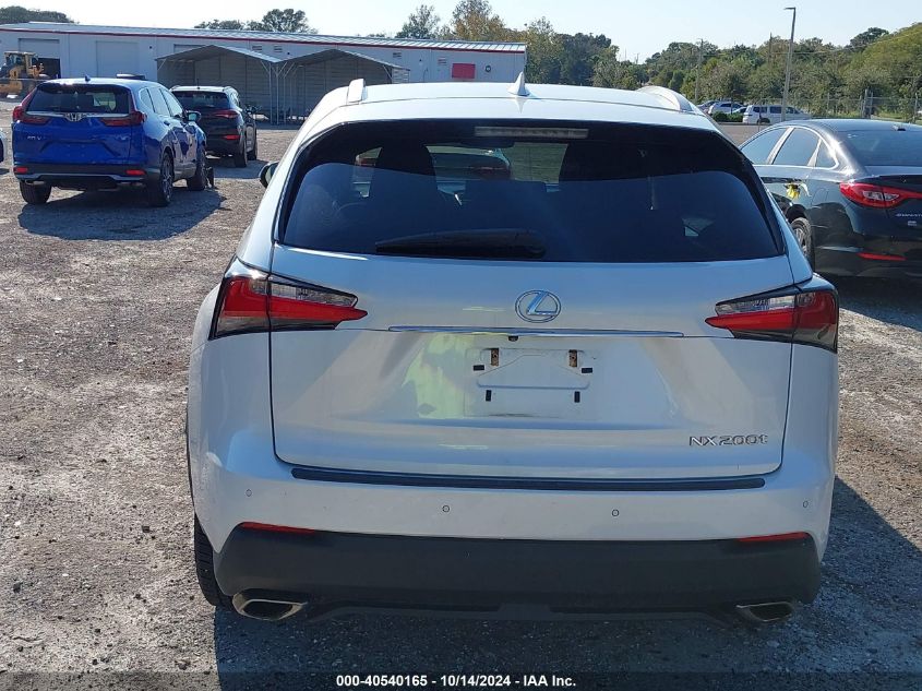 2017 Lexus Nx 200T VIN: JTJYARBZ1H2063623 Lot: 40540165