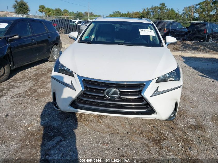 2017 Lexus Nx 200T VIN: JTJYARBZ1H2063623 Lot: 40540165