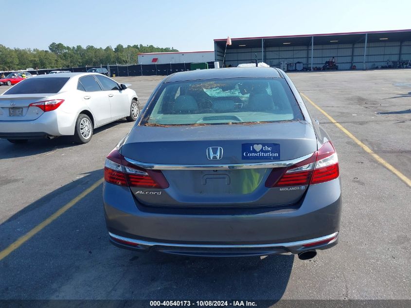 1HGCR2F39GA214040 2016 Honda Accord Lx