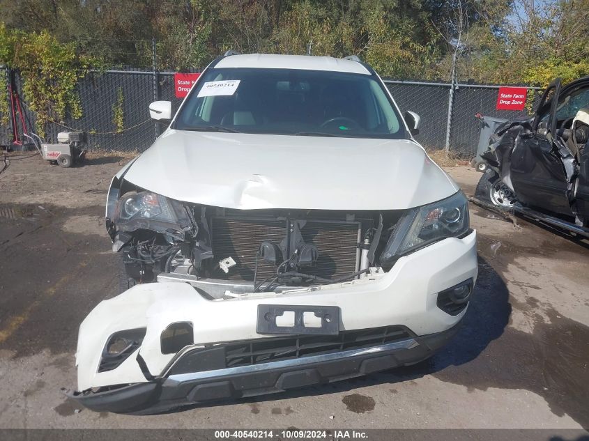 2017 Nissan Pathfinder Sl VIN: 5N1DR2MM1HC902498 Lot: 40540214