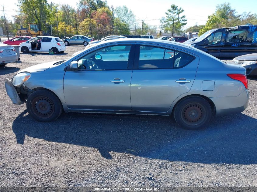 2012 Nissan Versa S/Sv/Sl VIN: 3N1CN7AP9CL814015 Lot: 40540217