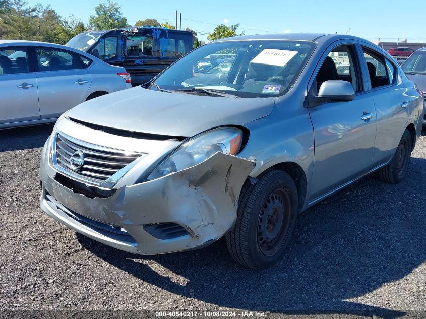 2012 Nissan Versa S/Sv/Sl VIN: 3N1CN7AP9CL814015 Lot: 40540217