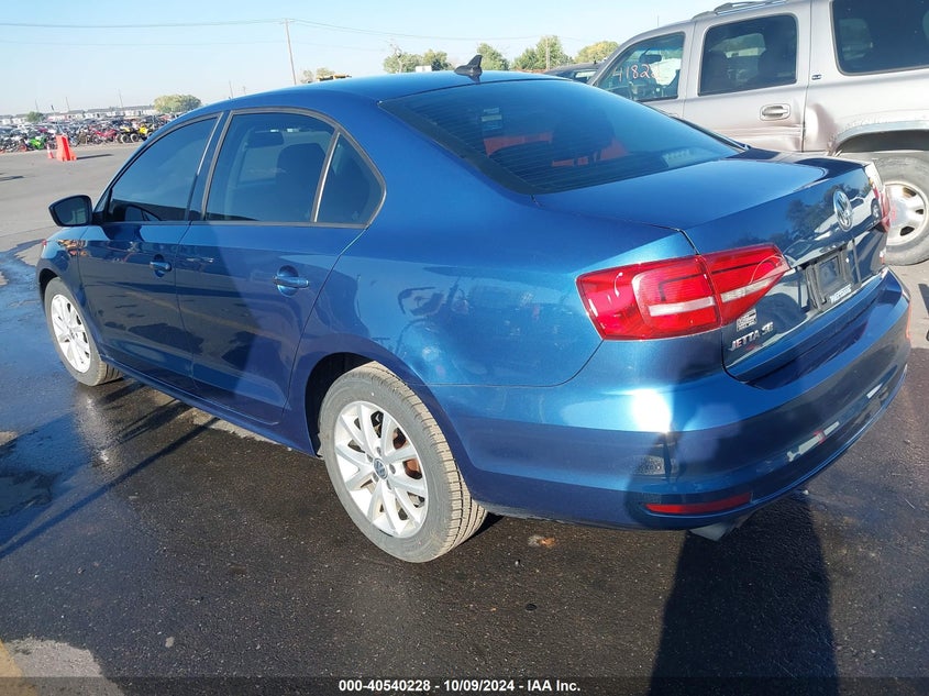 2015 VOLKSWAGEN JETTA 1.8T SE - 3VWD17AJ7FM246982