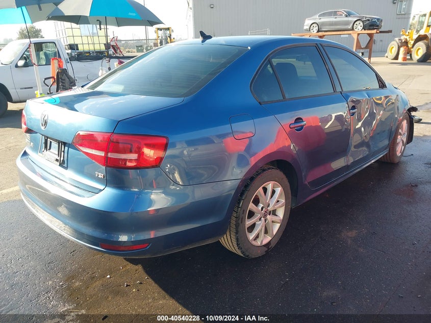 2015 VOLKSWAGEN JETTA 1.8T SE - 3VWD17AJ7FM246982