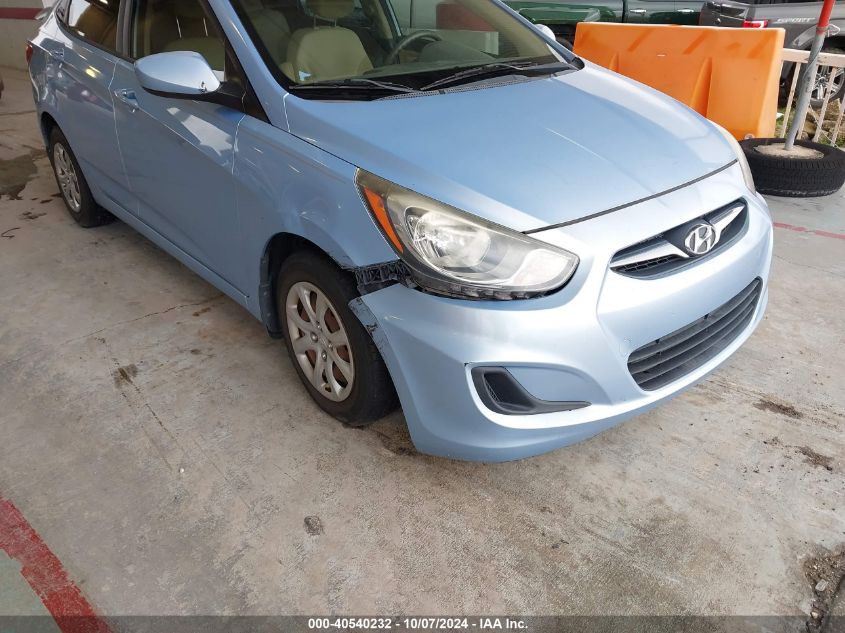 KMHCT4AE2CU189765 2012 Hyundai Accent Gls