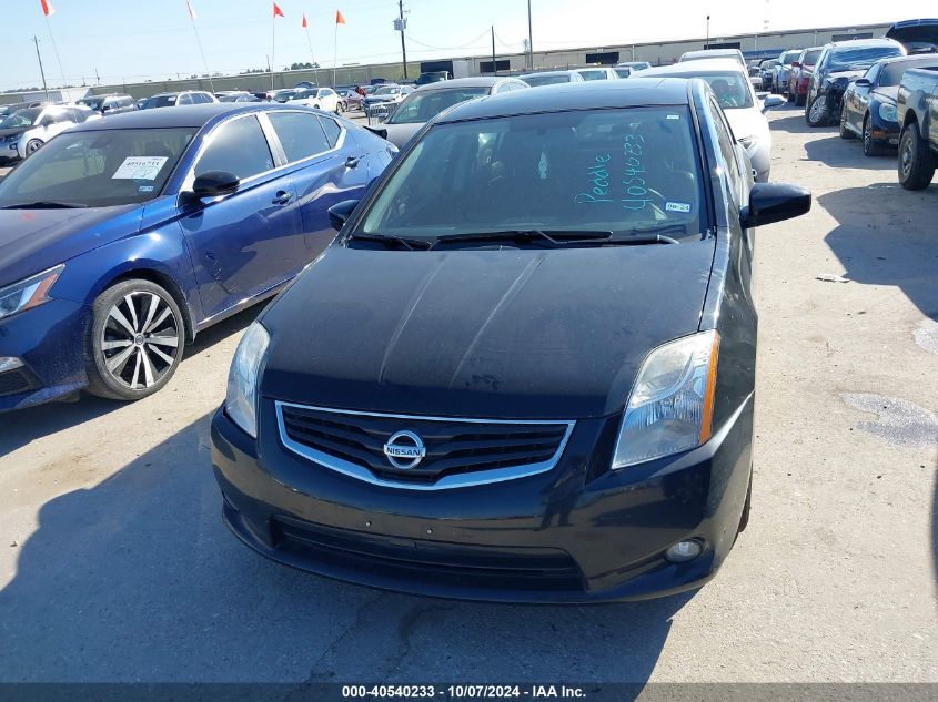 2010 Nissan Sentra 2.0Sl VIN: 3N1AB6APXAL691462 Lot: 40540233