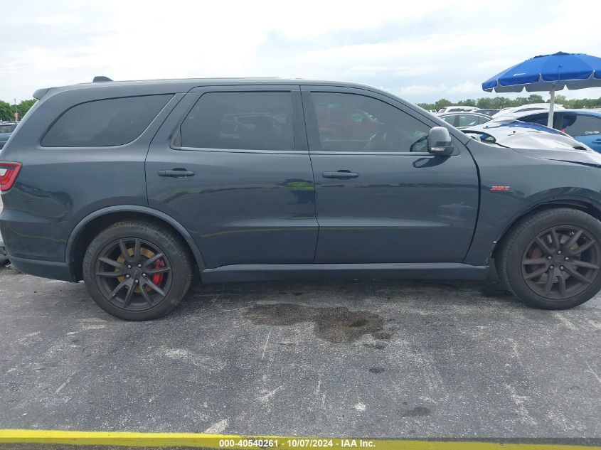 2018 Dodge Durango Srt Awd VIN: 1C4SDJGJ0JC194787 Lot: 40540261