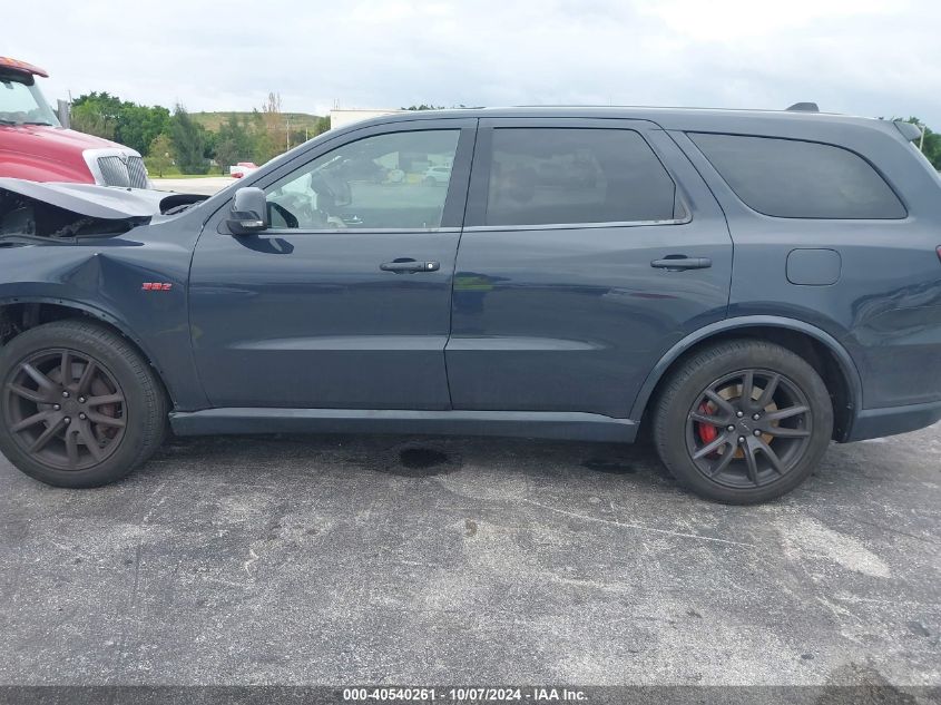 2018 Dodge Durango Srt Awd VIN: 1C4SDJGJ0JC194787 Lot: 40540261