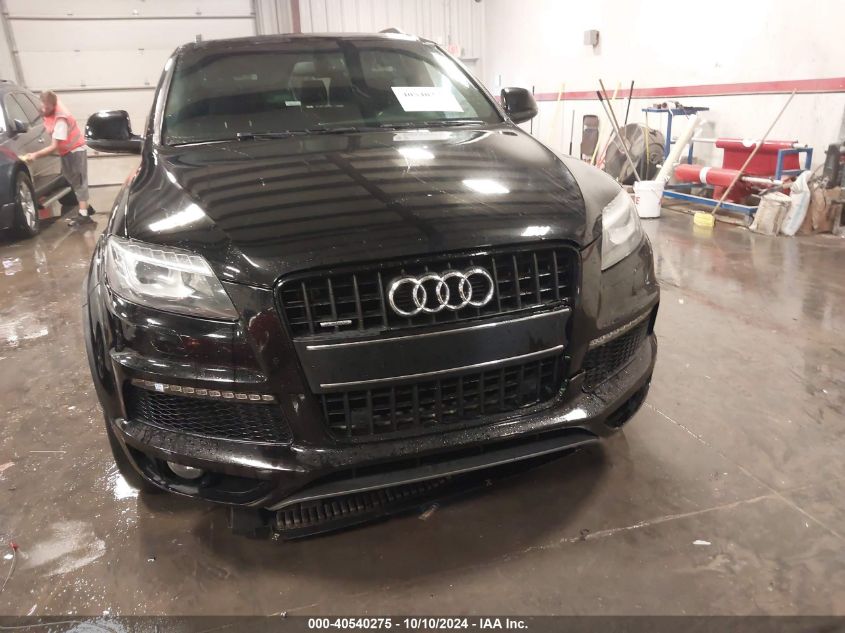 2014 Audi Q7 3.0T S Line Prestige VIN: WA1DGAFE9ED010042 Lot: 40540275