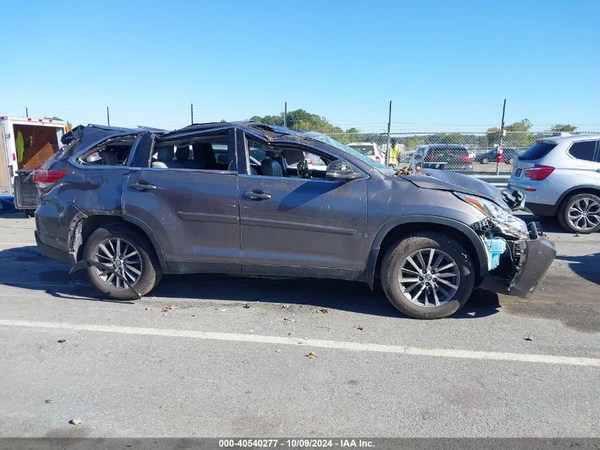 5TDJZRFHXKFS66873 2019 Toyota Highlander Se/Xle