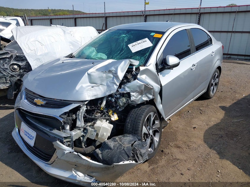 2017 CHEVROLET SONIC VIN: 1G1JF5SB7H4107283